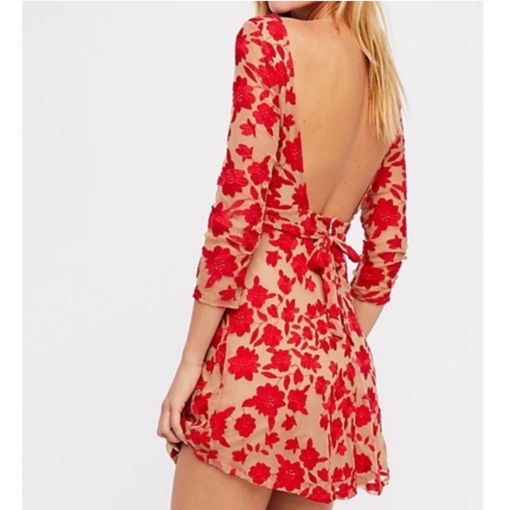 For love and lemons red dress